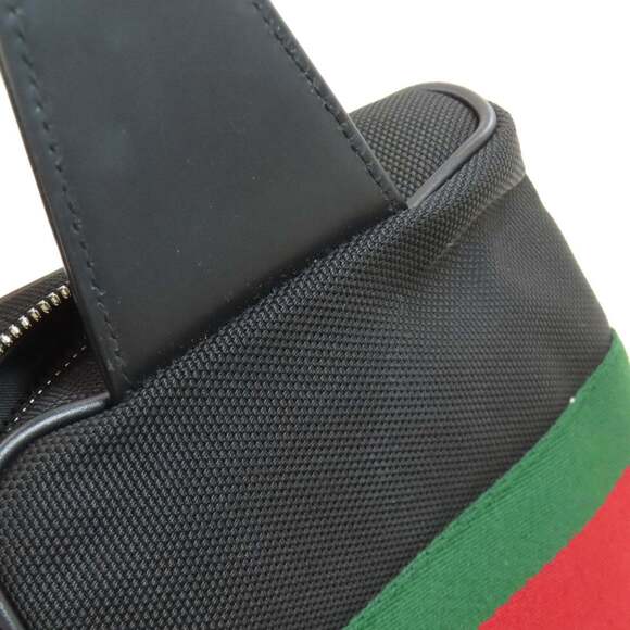 GUCCI Black Canvas Fanny Pack - Picture 12 of 16